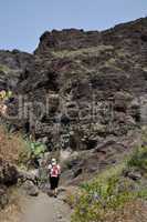 Wandern in der Masca-Schlucht, Teneriffa