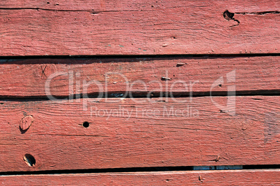 Old Painted Wood Plank with Texture