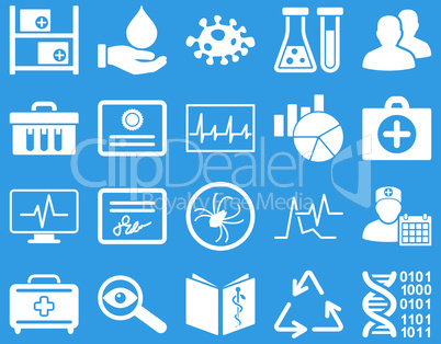 Medical bicolor icons