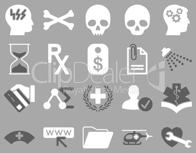 Medical bicolor icons