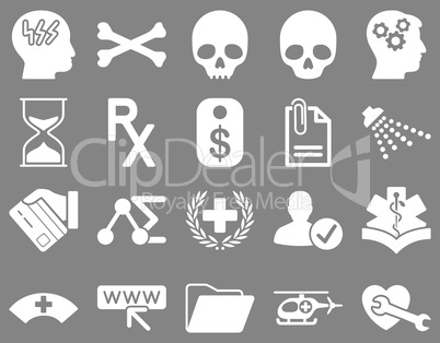 Medical bicolor icons