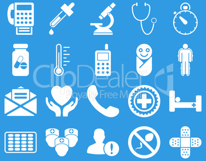 Medical bicolor icons