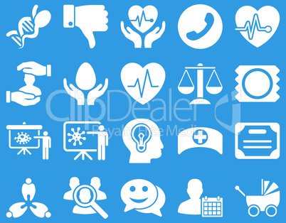 Medical bicolor icons