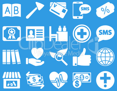 Medical bicolor icons