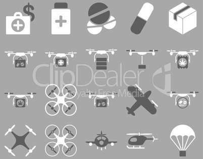 Medical bicolor icons