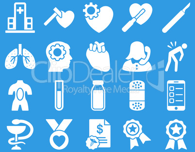 Medical bicolor icons