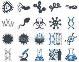 Medical bicolor icons