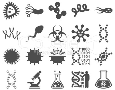 Medical bicolor icons