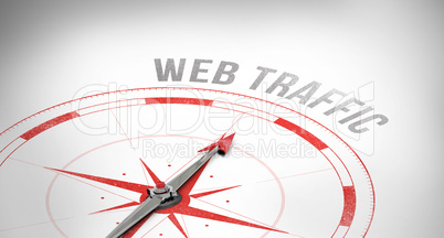 Web traffic against compass