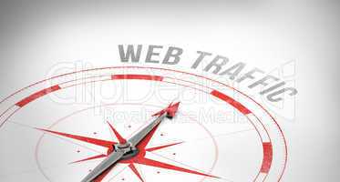 Web traffic against compass