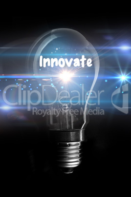 Composite image of innovate