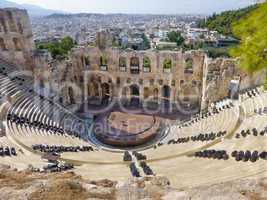 Dionysos theater of Athens city in Acropolis