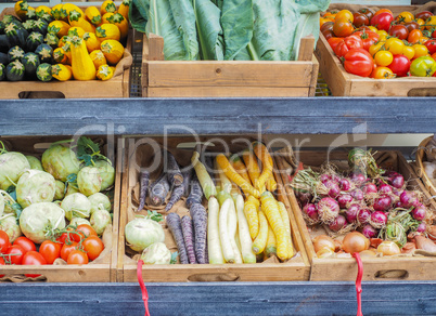 Vegetables store