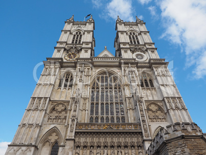 Westminster Abbey in London