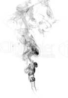 Abstract dark smoke