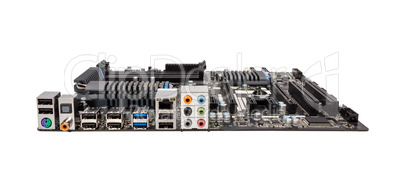 Electronic collection - Computer motherboard without CPU cooler