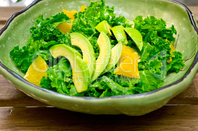 fresh avocado salad