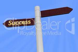Signposts with Success