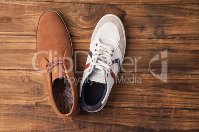 Casual and dressy mens shoes