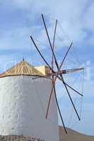 Windmühle auf der Insel Astypalea, Griechenland