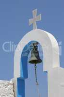 Details einer kleinen griechischen Kirche