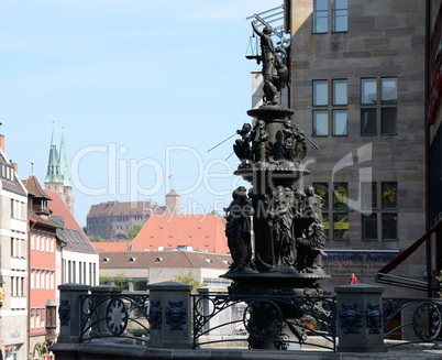 Tugendbrunnen in Nürnberg