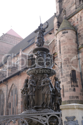 Tugendbrunnen in Nürnberg