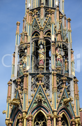 Schöner Brunnen in Nürnberg