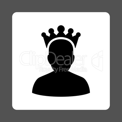 King icon from Award Buttons OverColor Set