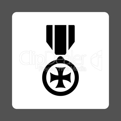 Maltese cross icon from Award Buttons OverColor Set