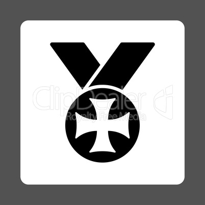 Maltese medal icon from Award Buttons OverColor Set