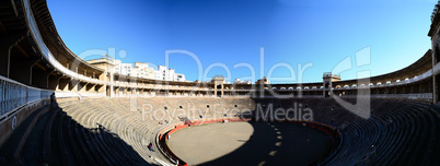 antikes stadion in mallorca panorama
