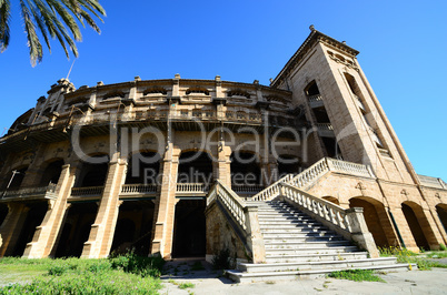 antikes stadion in mallorca weitwinkel