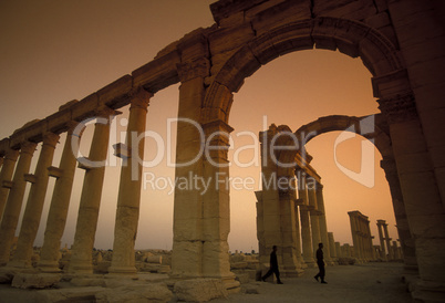 SYRIA PALMYRA ROMAN RUINS