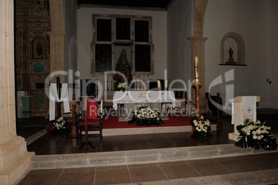 Altar in Kirche auf Fuerteventura