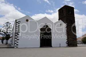 Kirche in La Olivia auf Fuerteventura