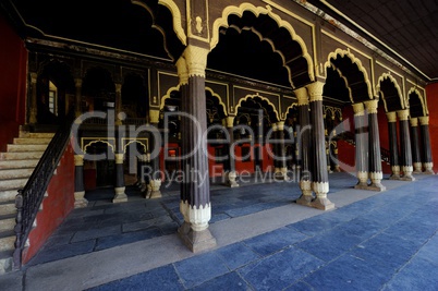 Tipu Sultan's Palast bei Bangalore, Indien