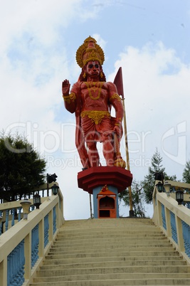 Hanuman Statue in Darjeeling, Indien
