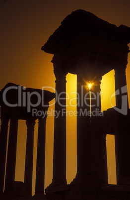 SYRIA PALMYRA ROMAN RUINS