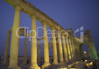 SYRIA PALMYRA ROMAN RUINS