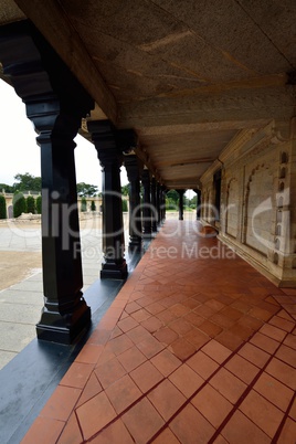 Tipu Sultan's Palast bei Bangalore, Indien