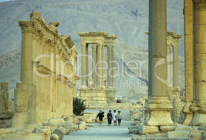 SYRIA PALMYRA ROMAN RUINS