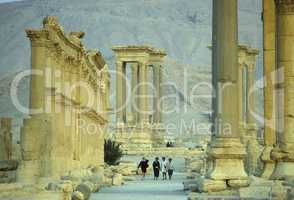 SYRIA PALMYRA ROMAN RUINS