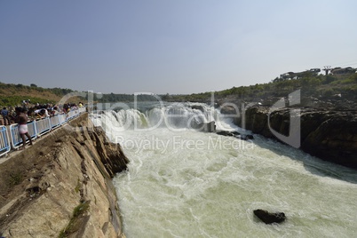 Dhuandhar Fälle bei Jabalpur, Indien