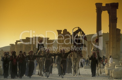 SYRIA PALMYRA ROMAN RUINS