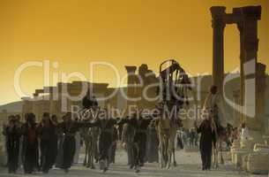 SYRIA PALMYRA ROMAN RUINS