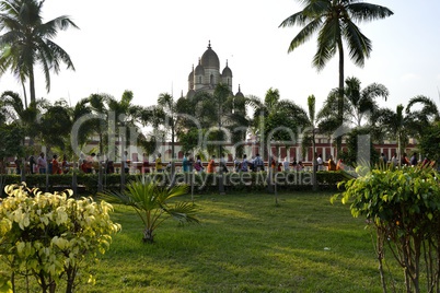 Dakshineswar Kali Tempel in Kalkutta, Indien