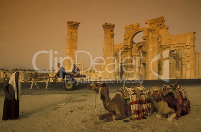 SYRIA PALMYRA ROMAN RUINS