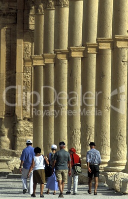 SYRIA PALMYRA ROMAN RUINS