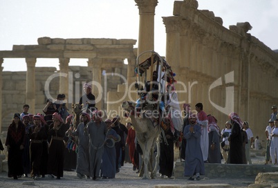 SYRIA PALMYRA ROMAN RUINS